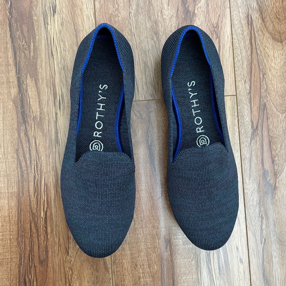 Rothy’s Loafer Navy Blue - Size 7 WITH BOX (worn once)